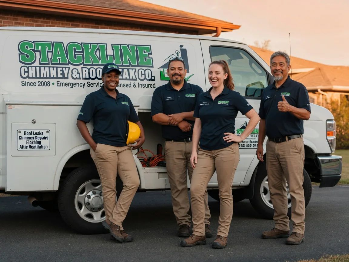 Chimney flashing repair company in Hemlock, IN